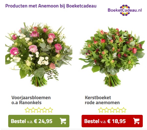 anemoon boeketcadeau