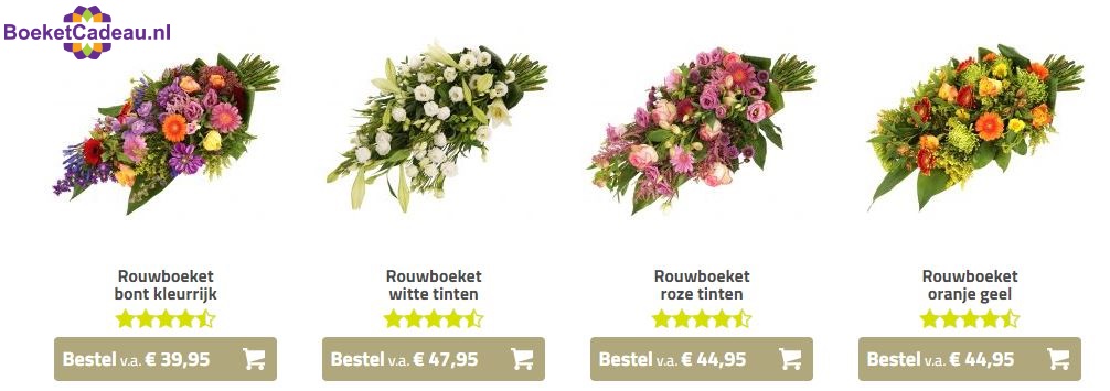 rouwboeket boeketcadeau
