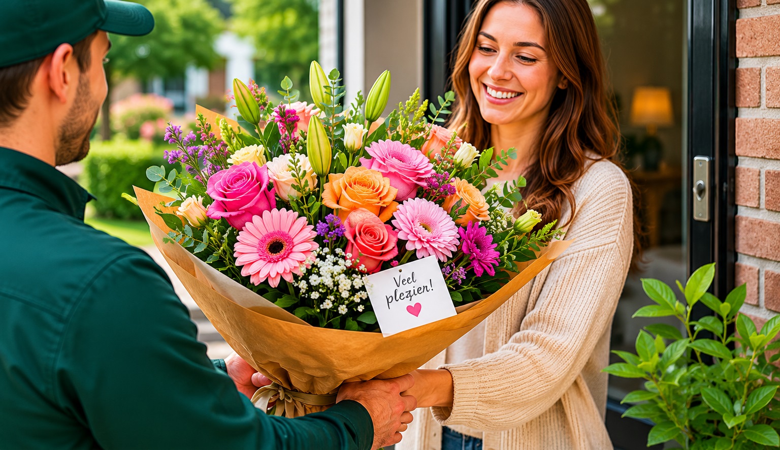 Bloemen bezorgen
