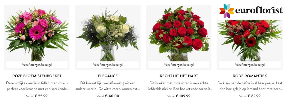 bloemen verzenden naar Marokko via Euroflorist