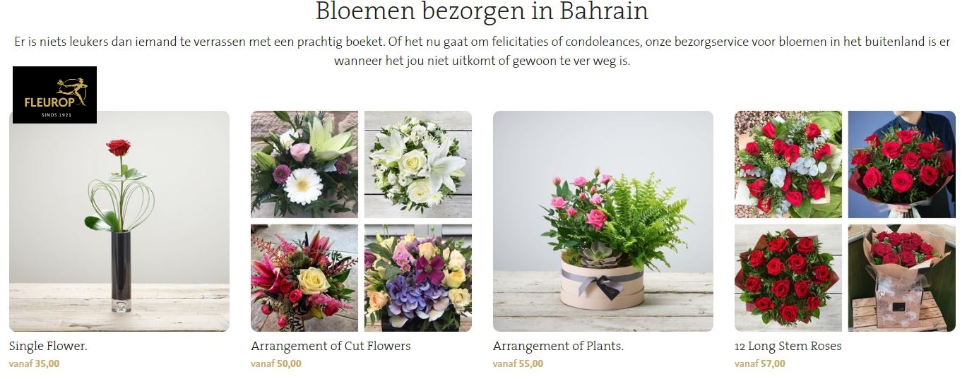 bloemen verzenden naar Bahrein via fleurop