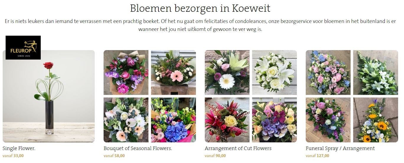 bloemen bezorgen in Koeweit via Fleurop