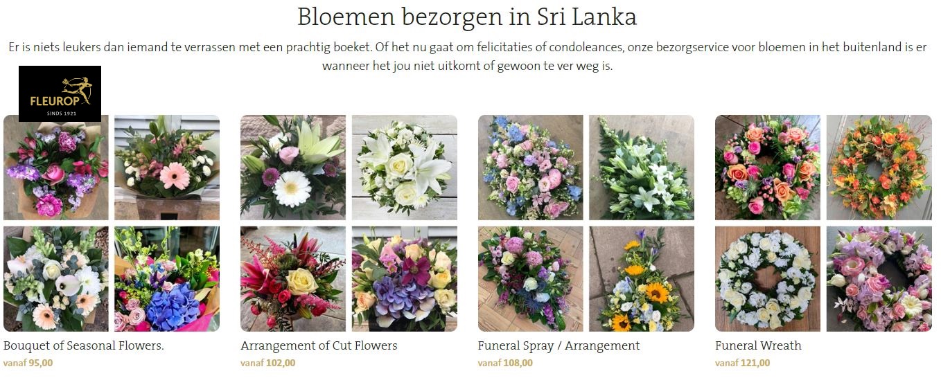 bloemen bezorgen in Sri Lanka via Fleurop