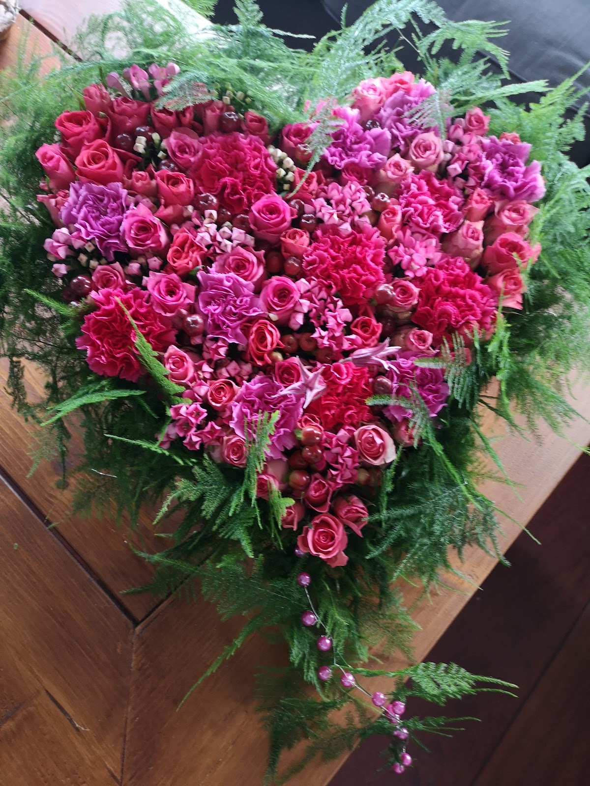 Foto van Bloemen Doorn Roosje in Burdaard