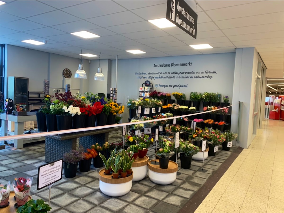 Foto van De Amsterdamse Bloemenmarkt (Apeldoorn) in Apeldoorn