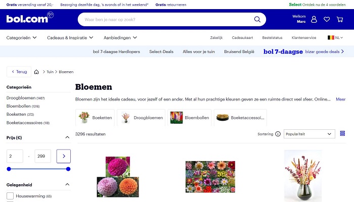 Bol.com - bloemen