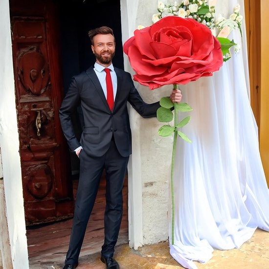 Grote kunstbloemen
