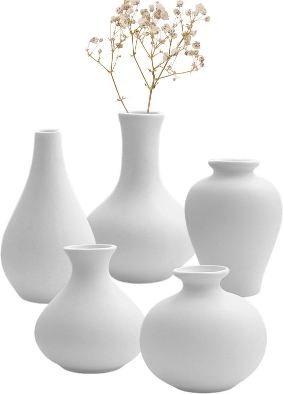 Witte vaas
