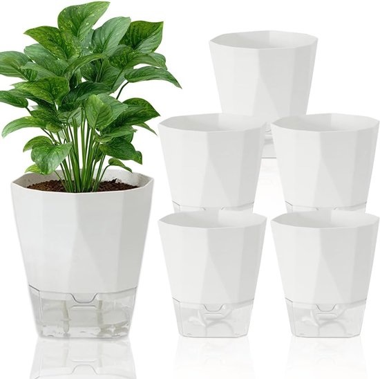 Zelfwatergevende bloempot